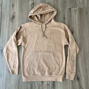 Men's Tan Hoodie